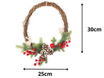 Christmas decorations garland door decoration wall decoration christmas decorations