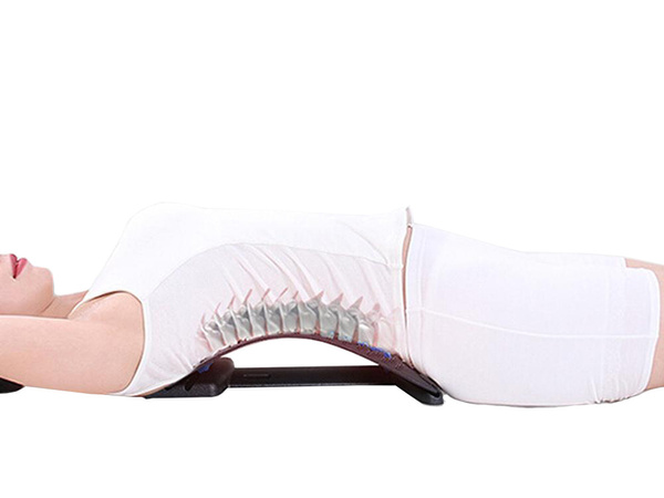 Appareil d'étirement du dos massage du dos support dorsal magique