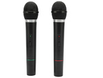 Karaoke kit 2x wireless microphone + station