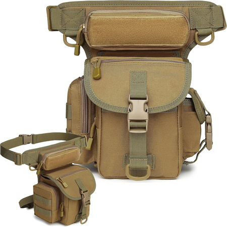 Hip pouch leg bag military tactical capacious military kidney