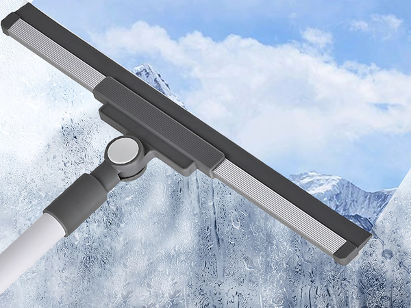 Scraper for collecting water floors windows glass mirrors broom scraper