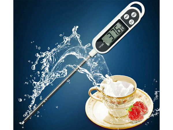Termómetro de cocina con sonda para barbacoa carne agua