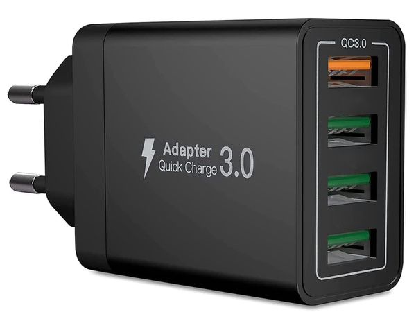 4x usb quick charge 3.0 omrežni polnilnik