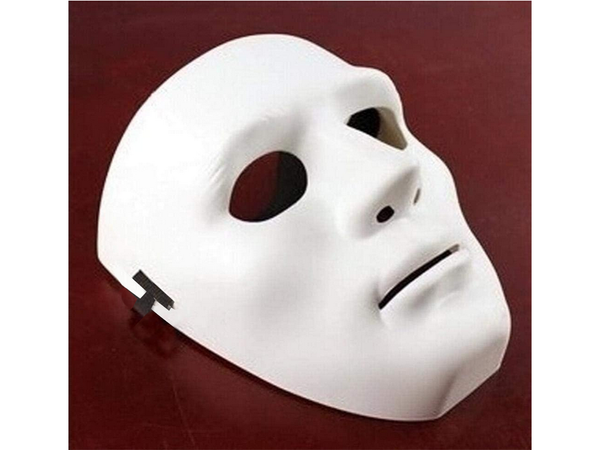 White mask for halloween myers horror party