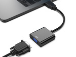 Convertisseur adaptateur hdmi vers vga câble d-sub noir