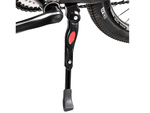 Bicicletă stand picior reglabil biciclete picior spate lateral aluminiu