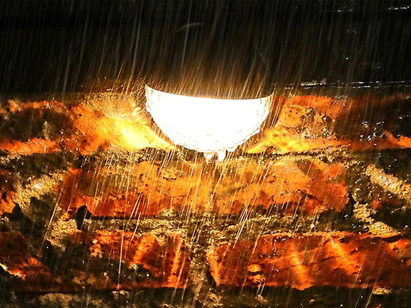 Linterna solar lámpara de pared sensor crepuscular led fachada jardín lámpara