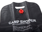 Solar camping field shower 20l