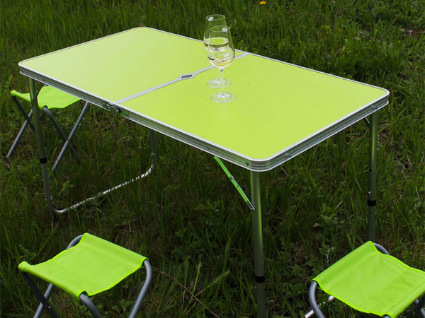 Masă de camping pliabilă masă turistică set cu 4 scaune masă de grădină