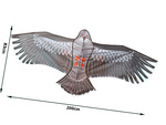 Kite bird eagle 2m linnupeletaja koos nööriga