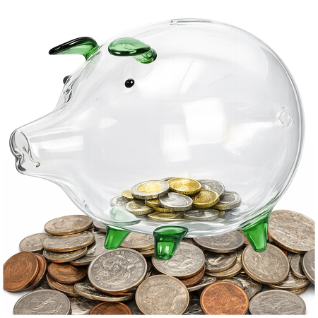 GROSSES GRÜNES SPARSCHWEIN (48)