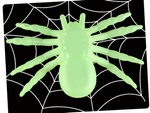 Halloween paynai 2 persoane decorație mare scary paynai 11cm fluorescent