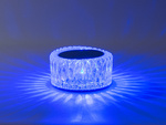 Kristāla galda lampa rezultātā rgb usb tālvadības pults