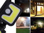 Solarlampe 100 cob mit dämmerungssensor