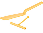 Spatule à crêpes avec rouleau à pâtisserie pour les omelettes aux crêpes