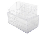 Schatullen-organizer für kosmetik schmuck uhren