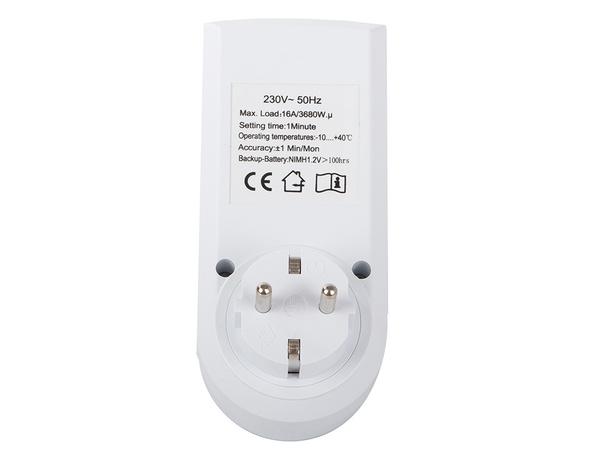 Minuterie interrupteur on-off lcd digital