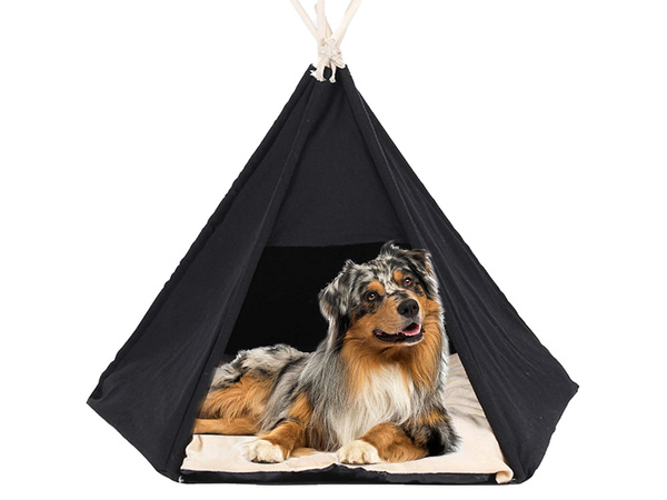 Tepee tent house dog bed cat kennel
