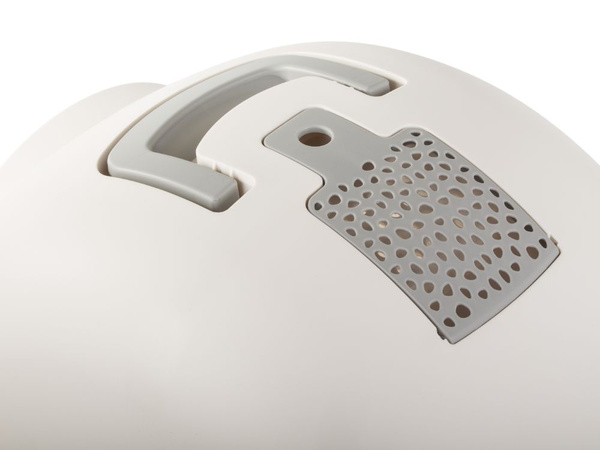 Cat litter tray large closed for litter shovel sturdy pull-out
