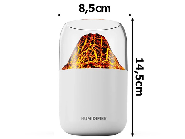 Aer umidificator difuzor aromaterapie condus iluminare cu ultrasunete