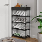 Estante para zapatos organizador de calzado armarios estantería 5 estantes para el baño