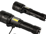 Taktična svetilka bailong cree led xhp160 cob power