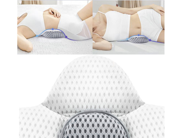 Almohada ortopédica para la espalda soporte lumbar