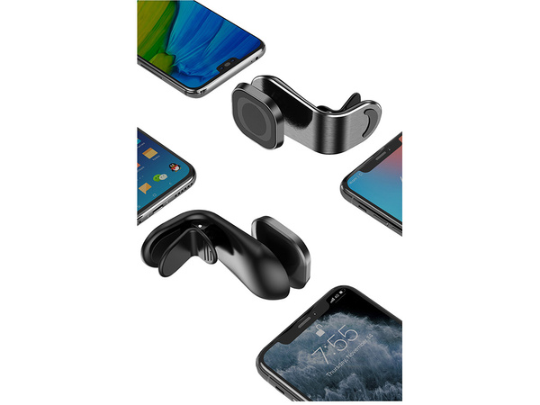 Uchwyt samochodowy magnetyczny do telefonu kratki