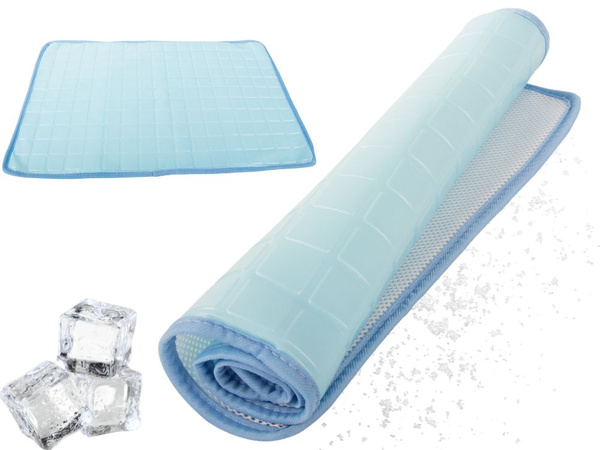 Funda refrigerante para almohada 60x40 esterilla de gel de un solo lado para la noche