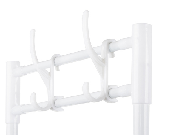 Koupelnová polička kuchyňská skříňka pojízdná regálová jednotka na kolečkách 4 úrovně háčky