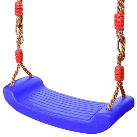 Balançoire de jardin pour enfants siège de fleurs avec corde à l'arbre