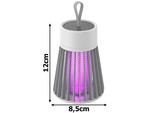 Uv insekticidní lampa na komáry mouchy elektrický lapač hmyzu účinný