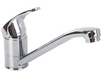 Mitigeur de cuisine chrome long