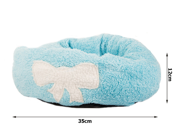 Chlpaté lôžko pre mačky mäkké vankúšové lôžko na gauč 35 cm