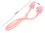 Nose shaping clip-on massager