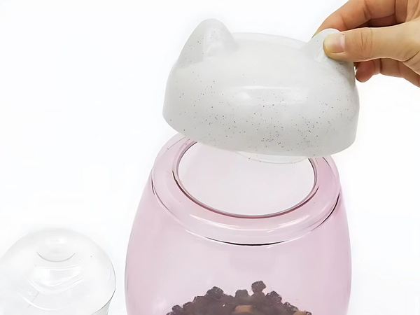 Suņu barības un ūdens dozators kaķu automātiskā bļoda dozators konteiners 2in1