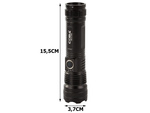 Karinis taktinis žibintuvėlis zoom coba xhp50 usb