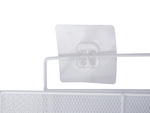 Panier suspendu métal organisateur étagère suspendue cuisine blanc