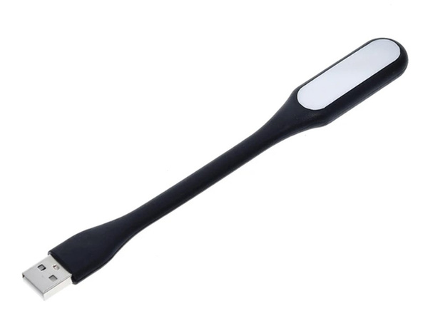 Silikonová flexibilní usb lampa pro notebook 6 vedla silná