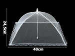 Mosquito net cover food fruit barbecue insect protection 40cm