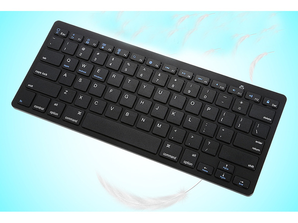 Bezdrátová bluetooth klávesnice pro pc ipad mac malá štíhlá nízkoprofilová
