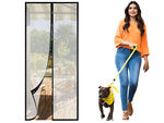 Mosquitera magnetica para puertas de balcones malla fuerte 100x210