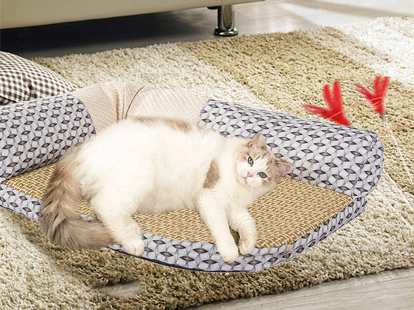 Cama para gatos colchoneta rascador s