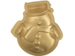 Molde muñeco de nieve molde navidad silicona grande