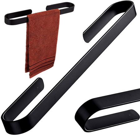 Nástěnný kovový koupelnový věšák na ručníky