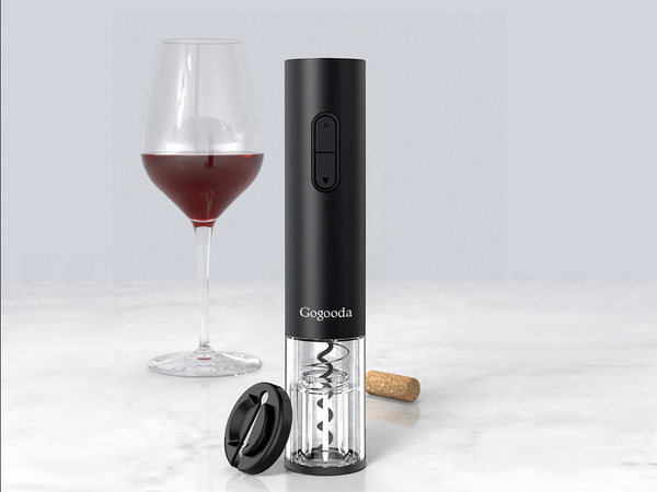 Tirbușon electric deschizător de vin tăietor