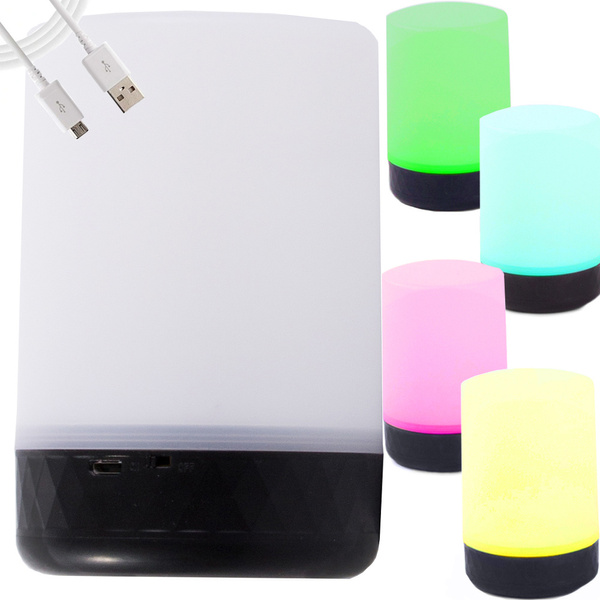 Vodena nočna luč rgb usb barva za dnevno sobo spalnica 2 načina 8 barv