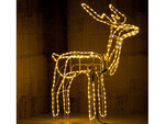 Luminous reindeer 216 led christmas decoration large garden with moving head