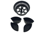 Inserto para cocinar huevos para robot de cocina 2 en 1 para 6 huevos cesta