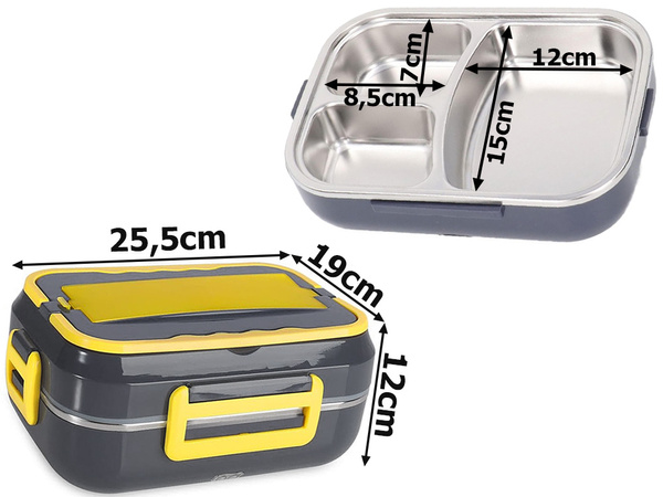 Cutie de prânz electrică container încălzit pentru prânzuri camion de lucru